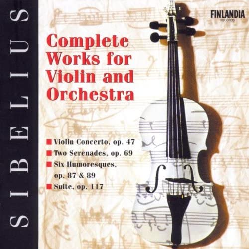 Mozart - 【中古】欧CD J. Sibelius Complete Works for Violin 3984278352 /00110