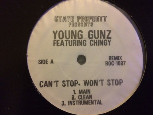 【中古】米12” Young Gunz, Chingy Cant Stop Wont Stop (Remix) ROC1027PROMO Roc-A-Fella Records プロモ /00250 【中古】米12” Young Gunz, Chingy Cant Stop Wont Stop (Remix) ROC1027PROMO Roc-A-Fella Records プロモ /00250