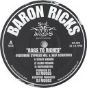 【中古】米12” Barron Ricks, Cypress Hill & S Rags To Riches / Harlem River Drive SA002 Soul Assassins Recor /00250
