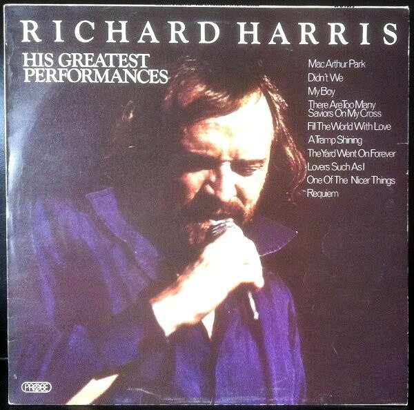 LP Richard Harris The Richard Harris Collection: His Greatest Perform SPB1075 Probe /00260