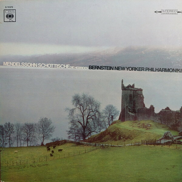 【中古】LP レナード・バーンスタイン, ニュ メンデルスゾーン 交響曲 第3番 イ短調, 作品56 スコッ S72572 CBS /00260 recordcity-10929995 RECORD CITY 楽天市場店 パッケージ画像