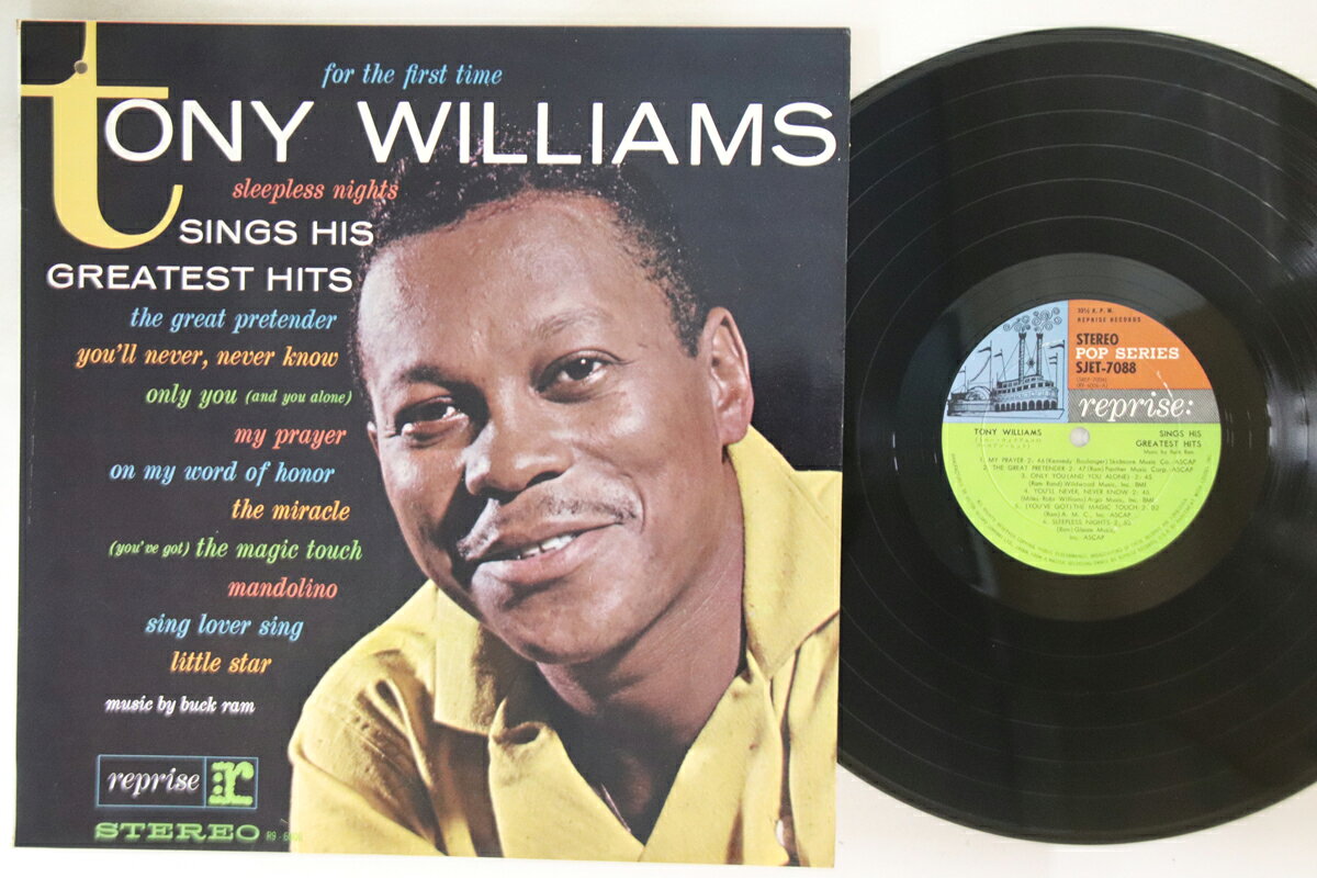 ・アーティスト Tony Williams (Platters) ・タイトル Sings His Greatest Hits ・レーベル・型番 REPRISE SJET7088 ・フォーマット LPレコード ・コンディション(盤) 非常に良い(EX) ・コンディション(ジャケット) 良い (VG+) ・コンディション(帯) オビなし ・特記事項 【カバーにカットアウトホール】 実際に発送される商品の画像です 【ご購入前に必ずご確認ください】 ・本店サイト(www.recordcity.jp)とは価格、送料が違います ・本店サイト、その他支店のオーダーとは同梱発送できません ・注文確定後に別の注文を頂いた場合、注文同士の同梱は致しかねます。 ・別倉庫から発送しているため、店頭受け渡しは対応しておりません ・一部商品は他の通販サイトでも販売しているため、ご注文のタイミングによっては商品のご用意ができない場合がございます。 ・土日祝日はお休みです 金曜・祝前日9時以降のご連絡またはご入金は、返答または発送が週明け・祝日明けに順次対応となります。 ・ご購入後のキャンセル不可 ご購入後のキャンセルはいかなる理由においてもお受けできません。ご了承の上、ご購入くださいませ。 ・日本郵便(ゆうパック/ゆうメール)によるお届けになります。 ・中古品であることをご理解ください 当ストアでは中古商品を主に販売しております。中古品であることをご理解の上ご購入ください。また、一部商品はRecordCityオンラインストアで試聴可能です。 ・返品について お客様のご都合による返品は一切承っておりません。 表記の内容と実際の商品に相違がある場合、また針飛び等で返品・返金をご希望される場合は、商品の到着後1週間以内にご連絡ください。商品の返送をこちらで確認後、キャンセル・返金を行います。 コンディションVG以下の商品は返品できません。プレイに影響のない表面のこすれ傷、プレス起因のノイズ盤は返品の対象外です。 【コンディション表記】 ・ほぼ新品(M-)(Like New) 完全な新品。未使用。当店ではほぼ使用しません ・非常に良い(EX)(Excellent) 中古盤として美品な状態。わずかな経年を感じるものの傷みを感じさせない、当店基準で最高の状態 ・良い(VG+)(Very Good Plus) 丁寧に扱われた中古品で、軽い使用感がみられる。 ・可(VG)(Acceptable) 使い込まれた中古品で、「良い」よりもさらに使用感がみられる。 ・悪い(VG-)(Bad) 状態が悪いアイテム。使用の保障はなく、再生不可、針飛び、目立つノイズがあるかもしれない。状態によるクレーム不可。返品不可。 ・非常に悪い(G)(Very Bad) 「悪い」よりさらに状態が悪いアイテム。使用の保障はなく、再生不可、針飛び、目立つノイズがあるかもしれない。状態によるクレーム不可。返品不可。 ・ジャンク(Fair)(Junk/Fair) 割れている、反っている、水ダメージがある、カビ、ジャケットが分離している、ひどい書き込み、ひどい擦れなど最低の状態。使用の保障はなく、再生不可、針飛び、目立つノイズがあるかもしれない。状態によるクレーム不可。返品不可。 ・ジャンク(Poor)(Junk/Poor) 割れている、反っている、水ダメージがある、カビ、ジャケットが分離している、ひどい書き込み、ひどい擦れなど最低の状態。使用の保障はなく、再生不可、針飛び、目立つノイズがあるかもしれない。状態によるクレーム不可。返品不可。