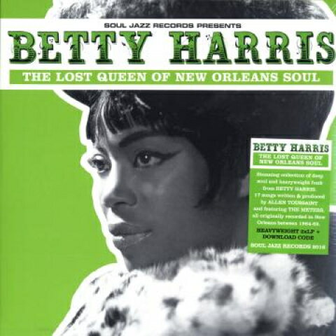 【新品】英LP Betty Harris Betty Harris: The Lost Queen Of New Orleans Soul (2 SJRLP345 Soul Jazz Records UK /00460