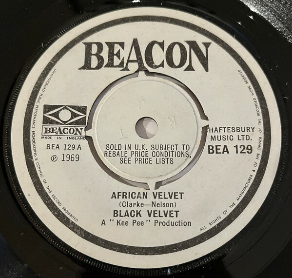 【中古】英7” Black Velvet African Velvet BEA129 Beacon /00080