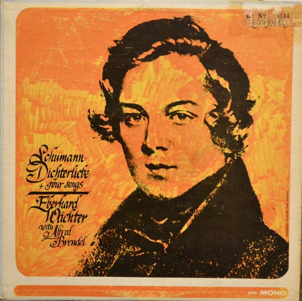 【中古】米LP Robert Schumann, Eberhard W?ch Dichterliebe + Four Songs 5696 London Records /00260