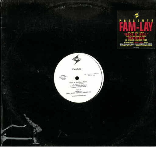 【中古】米12” Fam-Lay, Kelis Rock N Roll DEFR15877 Star Trak Entertainm /00250 【中古】米12” Fam-Lay, Kelis Rock N Roll DEFR15877 Star Trak Entertainm /00250