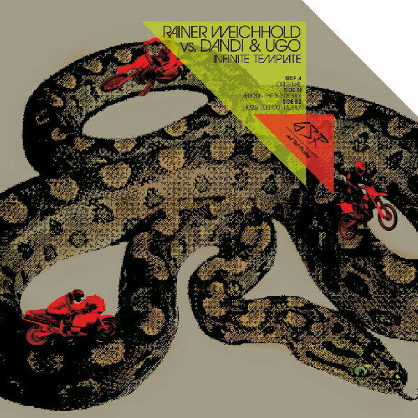 【中古】独12” Rainer Weichhold, DJ Dandi &amp; U Infinite Template GSR040 Great Stuff Recordin /00250