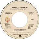 【中古】米7” Marshall Crenshaw Someday, Someway 729974PROMO Warner Bros. Records /000...