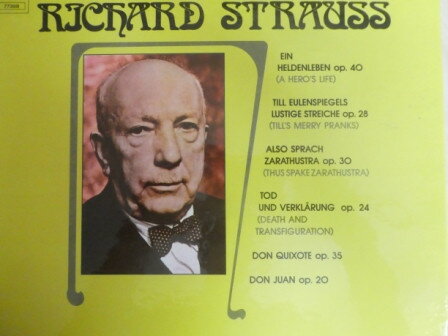 【中古】英3LP Richard Strauss , The Philadel Ein Heldenleben Op. 40 ( a Heros Life) /...