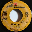 【中古】米7” Dean Martin, Jimmy Bowen Orche Detroit City / Turn The World Around 0955...