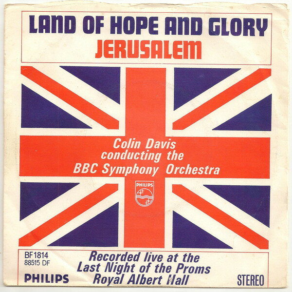 ・アーティスト BBC Symphony Orchestra Conducted By Sir Colin Davis ・タイトル Pomp And Circumstance March No. 1., Op 39 ・レーベル・型番 Philips BF1814 ・フォーマット 7インチレコード ・コンディション(盤) 良い (VG+) ・コンディション(ジャケット) プレインカバー（元ジャケット／カバー無し） ・コンディション(帯) オビなし ・特記事項 サンプル画像です。実際の商品の画像ではありません 商品写真はバーコード/カタログ番号に対応したサンプル画像ですので、お送りする商品の画像ではありません。帯やライナーなどの付属品は、特記事項に記載されている場合のみ含まれます。プロモやカラーレコードなどの仕様についても、該当する場合のみ特記事項に記載しています。 【ご購入前に必ずご確認ください】 ・本店サイト(www.recordcity.jp)とは価格、送料が違います ・本店サイト、その他支店のオーダーとは同梱発送できません ・注文確定後に別の注文を頂いた場合、注文同士の同梱は致しかねます。 ・別倉庫から発送しているため、店頭受け渡しは対応しておりません ・一部商品は他の通販サイトでも販売しているため、ご注文のタイミングによっては商品のご用意ができない場合がございます。 ・土日祝日はお休みです 金曜・祝前日9時以降のご連絡またはご入金は、返答または発送が週明け・祝日明けに順次対応となります。 ・ご購入後のキャンセル不可 ご購入後のキャンセルはいかなる理由においてもお受けできません。ご了承の上、ご購入くださいませ。 ・日本郵便(ゆうパック/ゆうメール)によるお届けになります。 ・中古品であることをご理解ください 当ストアでは中古商品を主に販売しております。中古品であることをご理解の上ご購入ください。また、一部商品はRecordCityオンラインストアで試聴可能です。 ・返品について お客様のご都合による返品は一切承っておりません。 表記の内容と実際の商品に相違がある場合、また針飛び等で返品・返金をご希望される場合は、商品の到着後1週間以内にご連絡ください。商品の返送をこちらで確認後、キャンセル・返金を行います。 コンディションVG以下の商品は返品できません。プレイに影響のない表面のこすれ傷、プレス起因のノイズ盤は返品の対象外です。 【コンディション表記】 ・ほぼ新品(M-)(Like New) 完全な新品。未使用。当店ではほぼ使用しません ・非常に良い(EX)(Excellent) 中古盤として美品な状態。わずかな経年を感じるものの傷みを感じさせない、当店基準で最高の状態 ・良い(VG+)(Very Good Plus) 丁寧に扱われた中古品で、軽い使用感がみられる。 ・可(VG)(Acceptable) 使い込まれた中古品で、「良い」よりもさらに使用感がみられる。 ・悪い(VG-)(Bad) 状態が悪いアイテム。使用の保障はなく、再生不可、針飛び、目立つノイズがあるかもしれない。状態によるクレーム不可。返品不可。 ・非常に悪い(G)(Very Bad) 「悪い」よりさらに状態が悪いアイテム。使用の保障はなく、再生不可、針飛び、目立つノイズがあるかもしれない。状態によるクレーム不可。返品不可。 ・ジャンク(Fair)(Junk/Fair) 割れている、反っている、水ダメージがある、カビ、ジャケットが分離している、ひどい書き込み、ひどい擦れなど最低の状態。使用の保障はなく、再生不可、針飛び、目立つノイズがあるかもしれない。状態によるクレーム不可。返品不可。 ・ジャンク(Poor)(Junk/Poor) 割れている、反っている、水ダメージがある、カビ、ジャケットが分離している、ひどい書き込み、ひどい擦れなど最低の状態。使用の保障はなく、再生不可、針飛び、目立つノイズがあるかもしれない。状態によるクレーム不可。返品不可。