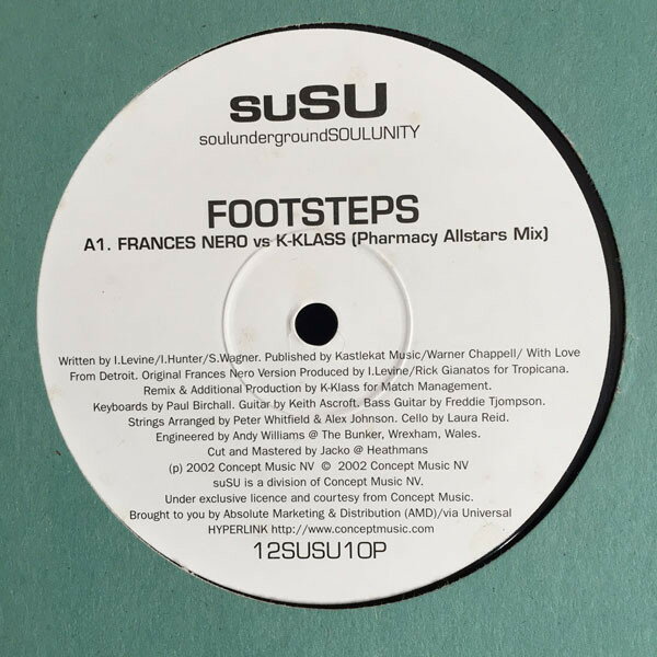 【中古】英12” Frances Nero, K-Klass Footsteps 12SUSU10P suSU /00250