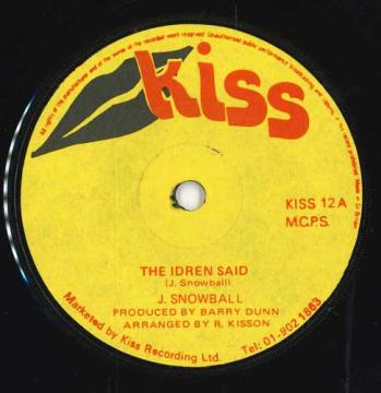 【中古】英7” John Snowball / Skin, Flesh & The Idren Said / Fireball Version KISS12 Kiss /00050 【中古】英7” John Snowball / Skin, Flesh & The Idren Said / Fireball Version KISS12 Kiss /00050