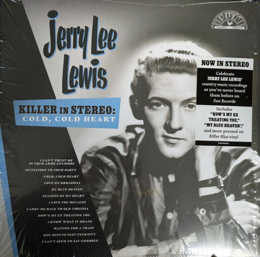 【新品】米LP Jerry Lee Lewis Killer In Stereo: Cold, Cold Heart 015047810260 Sun Record Company /00260 【新品】米LP Jerry Lee Lewis Killer In Stereo: Cold, Cold Heart 015047810260 Sun Record Company /00260