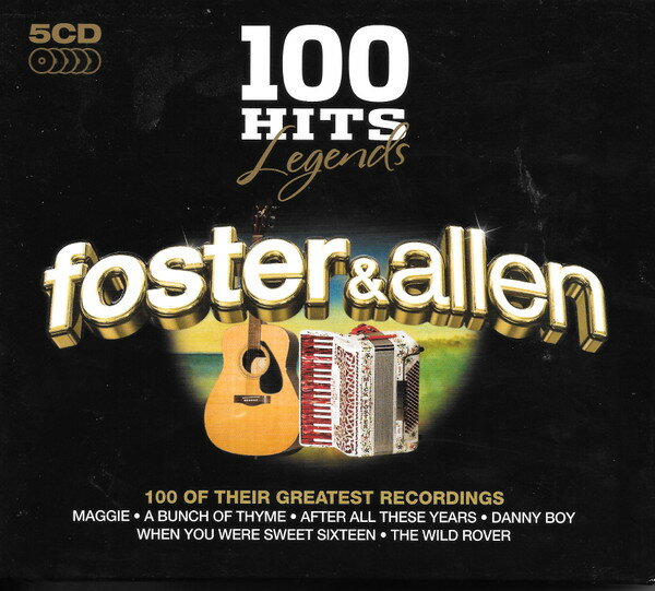 【中古】5discs CD Foster &amp; Allen 100 Hits Legends LEGENDS005 Demon Music Group Lt /00550
