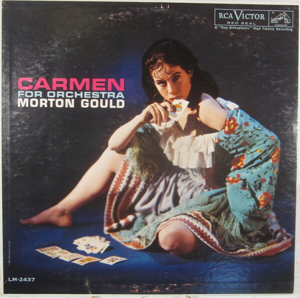 【中古】LP Georges Bizet - Morton Gould &amp; Carmen For Orchestra LM2437 RCA Victor Red Seal /00260
