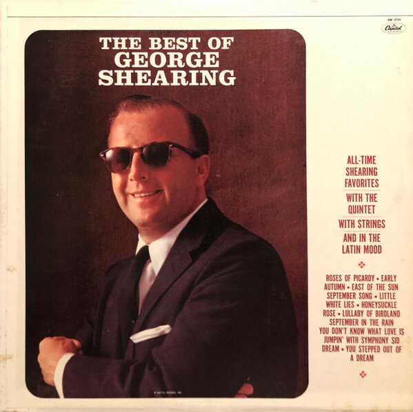 Other - 【中古】LP George Shearing The Best Of George Shearing (All-Time Shearing Favo SM2104 Capitol Records /00260