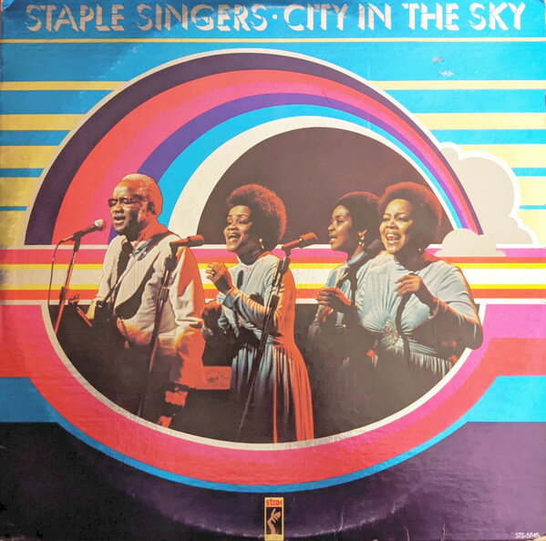 【中古】LP Staple Singers City In The Sky SS0643 /00260