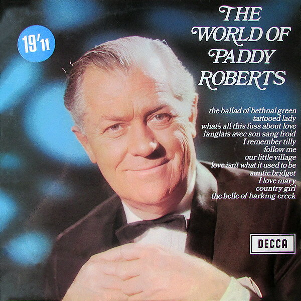 【中古】LP Paddy Roberts The World Of Paddy Roberts SPA37 Decca /00260
