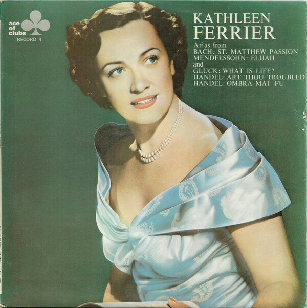 ・アーティスト Kathleen Ferrier ・タイトル A Recital Of Arias (Record 4) ・レーベル・型番 Ace Of Clubs ACL308 ・フォーマット LPレコード ・コンディション(盤) 良い (VG+) ・コンディション(ジャケット) 良い (VG+) ・コンディション(帯) オビなし ・特記事項 【ライナー付き】 【盤に小さいキズ】【カバー折れ/しわ】 サンプル画像です。実際の商品の画像ではありません 商品写真はバーコード/カタログ番号に対応したサンプル画像ですので、お送りする商品の画像ではありません。帯やライナーなどの付属品は、特記事項に記載されている場合のみ含まれます。プロモやカラーレコードなどの仕様についても、該当する場合のみ特記事項に記載しています。 【ご購入前に必ずご確認ください】 ・本店サイト(www.recordcity.jp)とは価格、送料が違います ・本店サイト、その他支店のオーダーとは同梱発送できません ・注文確定後に別の注文を頂いた場合、注文同士の同梱は致しかねます。 ・別倉庫から発送しているため、店頭受け渡しは対応しておりません ・一部商品は他の通販サイトでも販売しているため、ご注文のタイミングによっては商品のご用意ができない場合がございます。 ・土日祝日はお休みです 金曜・祝前日9時以降のご連絡またはご入金は、返答または発送が週明け・祝日明けに順次対応となります。 ・ご購入後のキャンセル不可 ご購入後のキャンセルはいかなる理由においてもお受けできません。ご了承の上、ご購入くださいませ。 ・日本郵便(ゆうパック/ゆうメール)によるお届けになります。 ・中古品であることをご理解ください 当ストアでは中古商品を主に販売しております。中古品であることをご理解の上ご購入ください。また、一部商品はRecordCityオンラインストアで試聴可能です。 ・返品について お客様のご都合による返品は一切承っておりません。 表記の内容と実際の商品に相違がある場合、また針飛び等で返品・返金をご希望される場合は、商品の到着後1週間以内にご連絡ください。商品の返送をこちらで確認後、キャンセル・返金を行います。 コンディションVG以下の商品は返品できません。プレイに影響のない表面のこすれ傷、プレス起因のノイズ盤は返品の対象外です。 【コンディション表記】 ・ほぼ新品(M-)(Like New) 完全な新品。未使用。当店ではほぼ使用しません ・非常に良い(EX)(Excellent) 中古盤として美品な状態。わずかな経年を感じるものの傷みを感じさせない、当店基準で最高の状態 ・良い(VG+)(Very Good Plus) 丁寧に扱われた中古品で、軽い使用感がみられる。 ・可(VG)(Acceptable) 使い込まれた中古品で、「良い」よりもさらに使用感がみられる。 ・悪い(VG-)(Bad) 状態が悪いアイテム。使用の保障はなく、再生不可、針飛び、目立つノイズがあるかもしれない。状態によるクレーム不可。返品不可。 ・非常に悪い(G)(Very Bad) 「悪い」よりさらに状態が悪いアイテム。使用の保障はなく、再生不可、針飛び、目立つノイズがあるかもしれない。状態によるクレーム不可。返品不可。 ・ジャンク(Fair)(Junk/Fair) 割れている、反っている、水ダメージがある、カビ、ジャケットが分離している、ひどい書き込み、ひどい擦れなど最低の状態。使用の保障はなく、再生不可、針飛び、目立つノイズがあるかもしれない。状態によるクレーム不可。返品不可。 ・ジャンク(Poor)(Junk/Poor) 割れている、反っている、水ダメージがある、カビ、ジャケットが分離している、ひどい書き込み、ひどい擦れなど最低の状態。使用の保障はなく、再生不可、針飛び、目立つノイズがあるかもしれない。状態によるクレーム不可。返品不可。