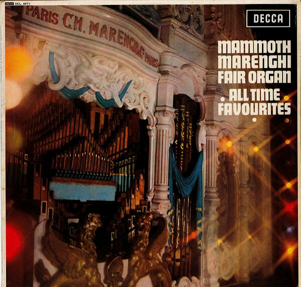 LP Mammoth Marenghi Fair Organ All Time Favourites SKL4671 Decca /00260