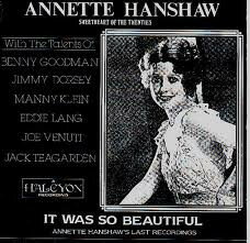 【中古】LP Annette Hanshaw It Was So Beautiful HDL119 Halcyon Records /00260