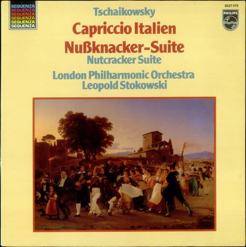 【中古】LP Pyotr Ilyich Tchaikovsky , Lon The Nutcracker Suite / Capriccio Italien / Waltz &amp; 6527079 Philips /00260
