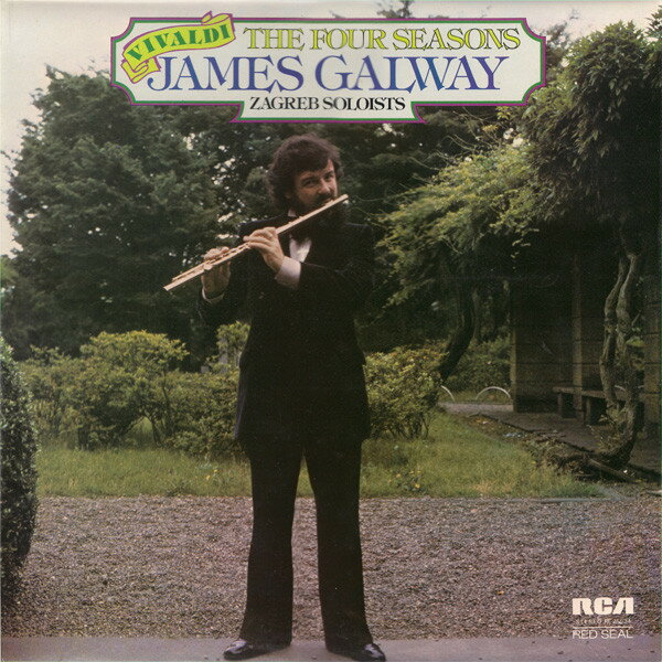 LP James Galway - Zagreba ki Soli The Four Seasons RL25034 RCA Red Seal /00260