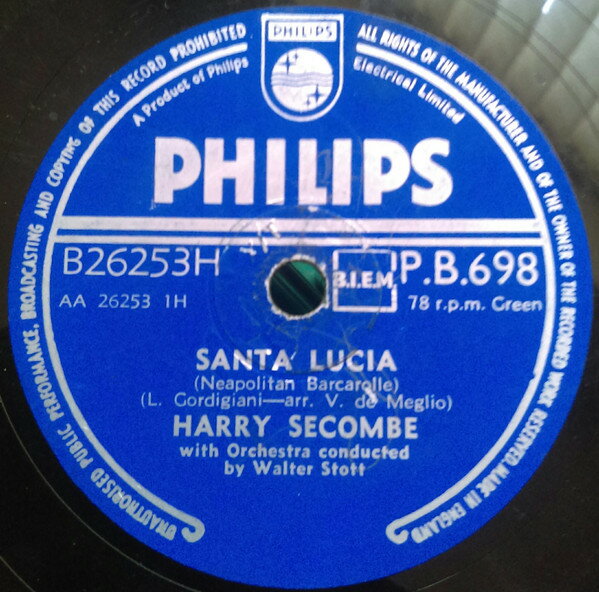 【中古】78RPM/SP ハリー・セコム サ�