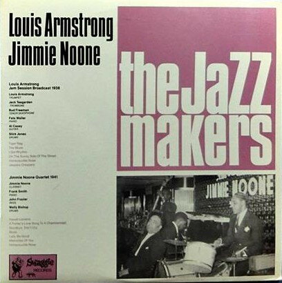 【中古】豪LP Louis Armstrong, Jimmie Noone Jam Session Broadcast 1938 / Jimmie Noone Quartet 1 S1210 Swaggie Records /00260
