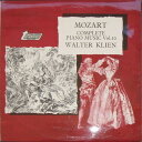 【中古】英LP Walter Klien Mozart, Complete Piano Music Vol. 10 TV37010 TURNABOUT /002...