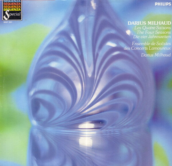 【中古】欧LP Darius Milhaud, Orchestre Des Milhaud: Les Quatre Saisons 6527221 PHILIPS /00260