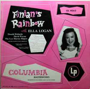 米LP Ella Logan, Donald Richards, D Finians Rainbow OL4062 Columbia Masterworks /00260