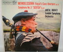 【中古】米LP Felix Mendelssohn-Bartholdy, A Fingals Cave Overture Op. 26 / Symphony N...