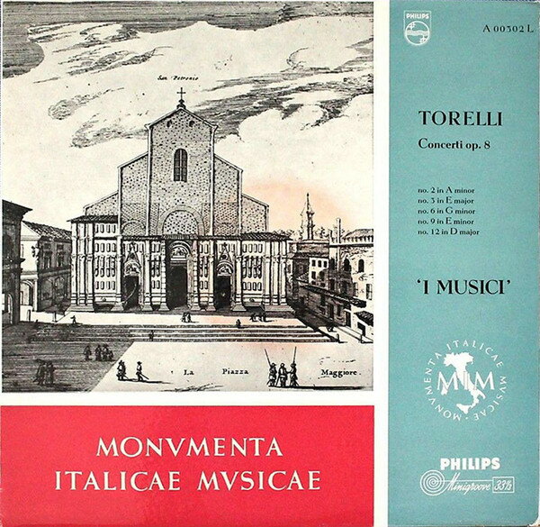 【中古】蘭LP I Musici, Giuseppe Torelli Concerti, Op. 8 A00302L Philips /00260