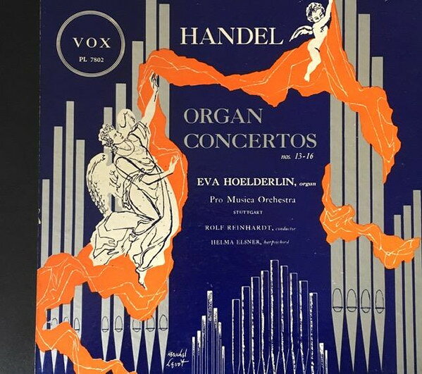 Record - 【中古】米LP Georg Friedrich Handel, Pro Mu Organ Concertos Nos 13-16 Dbl LP Hard Back ”Book” E PL7802 VOX /00520