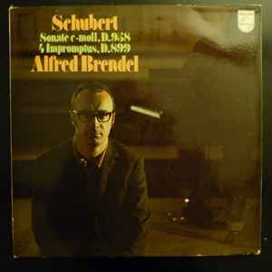 【中古】独LP Franz Schubert - Alfred Brende Sonate C-moll, D.958 / 4 Impromptus, D.899 6500415 Philips /00260