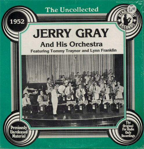 【中古】米LP Jerry Gray & His Orchestra, To The Uncollected Jerry Gray, 1952 HSR212 Hindsight Records /00260 【中古】米LP Jerry Gray & His Orchestra, To The Uncollected Jerry Gray, 1952 HSR212 Hindsight Records /00260