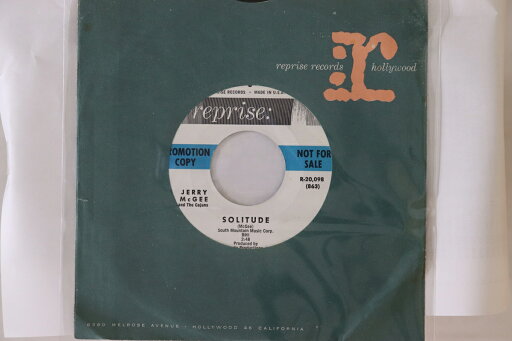 【中古】米7” Jerry McGee & The Cajuns Solitude / Jam Up R20,098 Reprise Records プロモ /00080 【中古】米7” Jerry McGee & The Cajuns Solitude / Jam Up R20,098 Reprise Records プロモ /00080