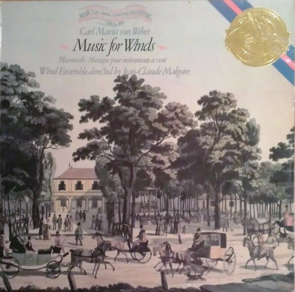 LP Jean-claude Malgoire, Carl Mar Music For Winds M39011 CBS MASTERWORKS /00260
