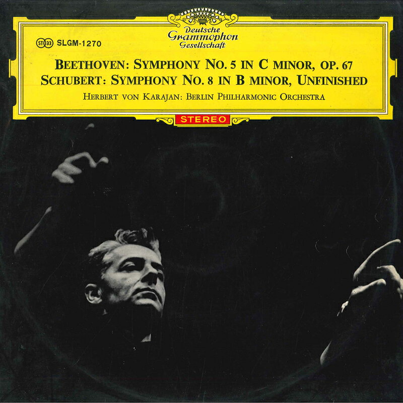 【中古】LP ヘルベルト・フォン・カラヤン, ベートーヴェン: 交響曲第5番 ハ短調 作品67, シューベ SLGM1270 DEUTSCHE GRAMMOPHON /00260