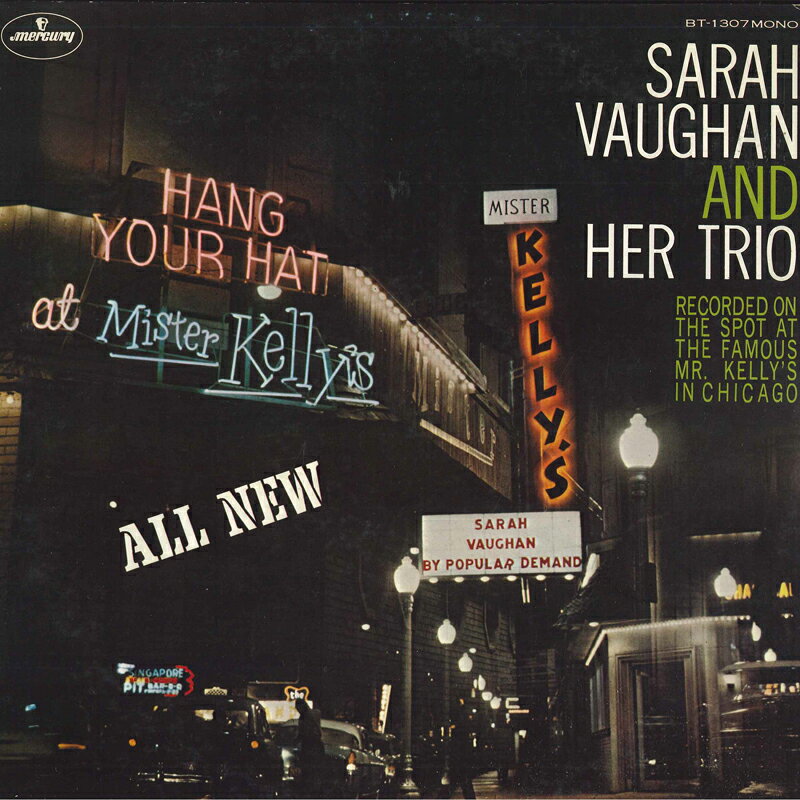 LP Sarah Vaughan Sarah Vaughan At Mister Kellys BT1307 MERCURY /00260