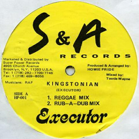【新品】米12” Raf Kingstonian (Reggae Mix); Rub A Dub Mix / Version S & A Records /00215 【新品】米12” Raf Kingstonian (Reggae Mix); Rub A Dub Mix / Version S & A Records /00215