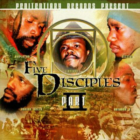 【新品】英LP Sizzla, Capleton, Junior Kelly Five Disciples Part 2 PENLP2019 Jet Star UK/Penitent /00235
