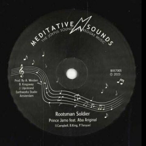 【新品】欧7” Prince Jamo, Aba-ariginals Rootsman Soldier / Rootsman Dub MR7005 Meditative Sounds /00048 【新品】欧7” Prince Jamo, Aba-ariginals Rootsman Soldier / Rootsman Dub MR7005 Meditative Sounds /00048