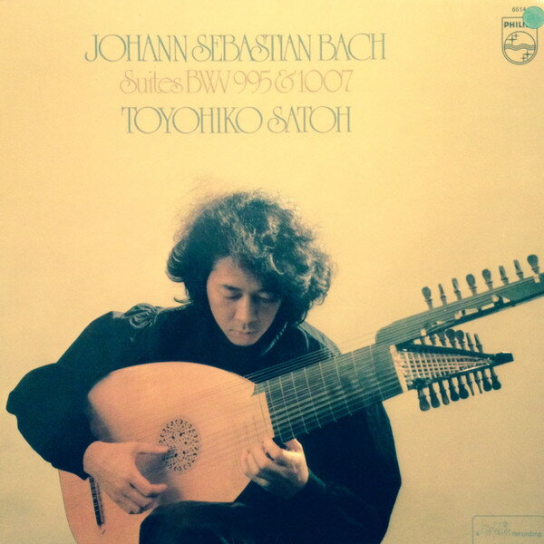 【中古】蘭LP Johann Sebastian Bach - Toyohi Suites, BWV 995 & 1007 6514077 Philips /00260