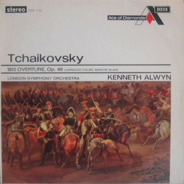 【中古】英LP Pyotr Ilyich Tchaikovsky / Lon 1812 Overture, Op. 49 ・ Capriccio Italien ・ Marche SDD112 Ace Of Diamonds /00260