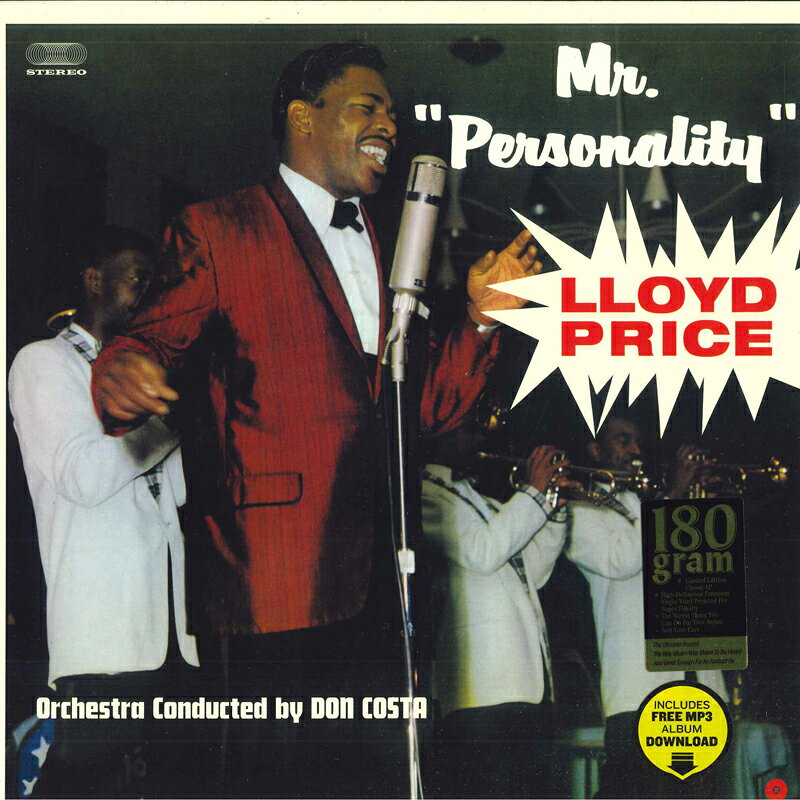 LP Lloyd Price Mr. ”personality” (180g) 771974 WaxTime 未開封 /00260