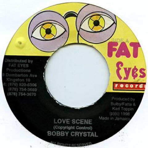 【新品】ジャマイカ7” Bobby Crystal / Black Rat, Max Love Scene / When Last Fat Eyes /00048 【新品】ジャマイカ7” Bobby Crystal / Black Rat, Max Love Scene / When Last Fat Eyes /00048
