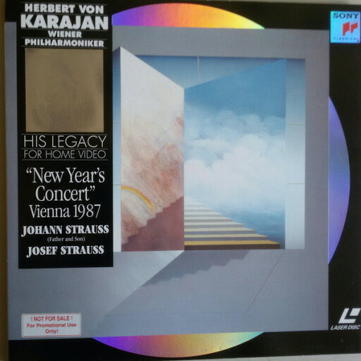 【中古】LASERDISC/GF Karajan, Wiener Philharmoniker New Years SLV45985 SONY Japan /00800 【中古】LASERDISC/GF Karajan, Wiener Philharmoniker New Years SLV45985 SONY Japan /00800